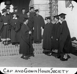 Cap and gown honor society, 1935