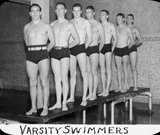 Varsity swimmers, 1935