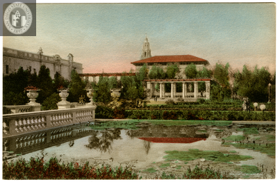 Gardens, Botanical Building, Exposition 1915