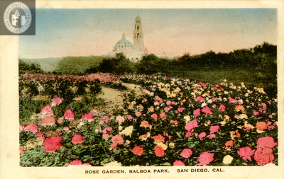 Rose Garden, Balboa Park, San Diego, CA
