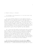 Affidavit for political asylum for a Guatemalan, 2003