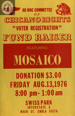Voter registration fundraiser