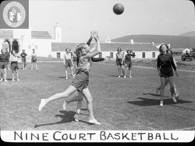 Nine court basketball, 1935