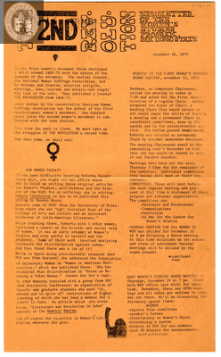 The Second Revolution; 11/16/1970