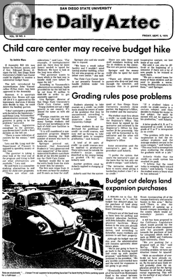 The Daily Aztec: Friday 09/05/1975
