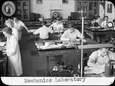 Mechanics laboratory, 1935