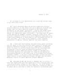 Affidavit for political asylum for a Guatemalan, 2007