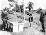 Planting of Library Tree Number One, 1968