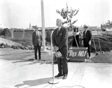 Planting of library Tree Number One, 1968