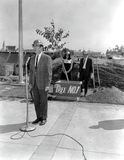 Planting of library Tree Number One, 1968
