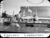 Zoology laboratory, 1935