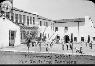 Elementary school for training teachers, 1935