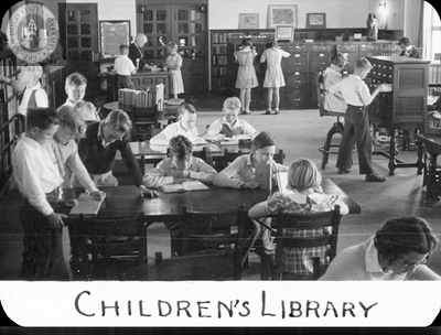 Children's library, 1935