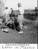 Geographers camp in Mexico, 1935