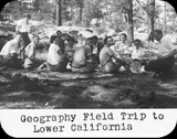 Geography field trip to Lower California, 1935