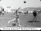 Nine court basketball, 1935