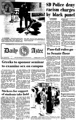 Daily Aztec: Tuesday 05/13/1969