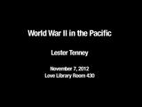 Lester Tenney, World War II in the Pacific, 2012