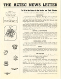 The Aztec News Letter, Number 11, January 31, 1943