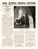 The Aztec News Letter, Number 30, September 1, 1944