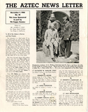 The Aztec News Letter, Number 32, November 1, 1944