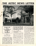 The Aztec News Letter, Number 33, December 1, 1944