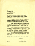 Letter from Lauren C. Post, 1943
