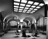 Aztec Center skylight and lounge, 1968