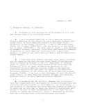 Affidavit for political asylum for an Ecuadorian, 2007