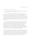 Affidavit for political asylum for a Salvadorian, 2008