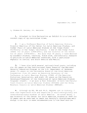 Affidavit for political asylum for a Salvadorian, 2003