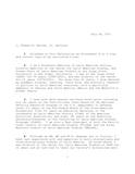 Affidavit for political asylum for a Mexican, 2011
