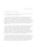 Affidavit for political asylum for a Mexican, 2005