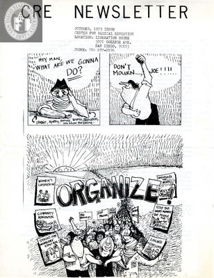 Center for Radical Education Newsletter, 1973
