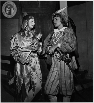 Jack Thompson and Ann Deering in Twelfth Night, 1949