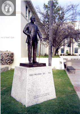 Statue of President Samuel T. Black, 1997