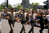 Law enforcement officers in Pride parade, 1992