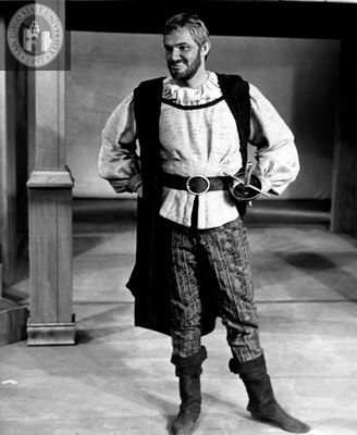 An unidentified actor in Twelfth Night, 1967