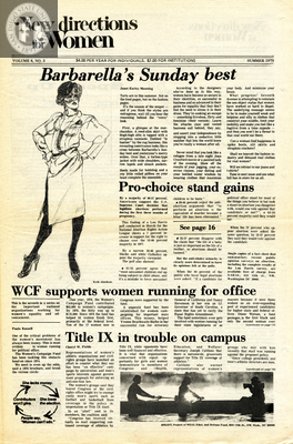 New Directions for Women: Summer 1979