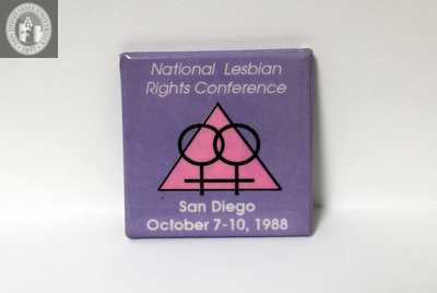 "National Lesbian Rights Conference San Diego," 1988