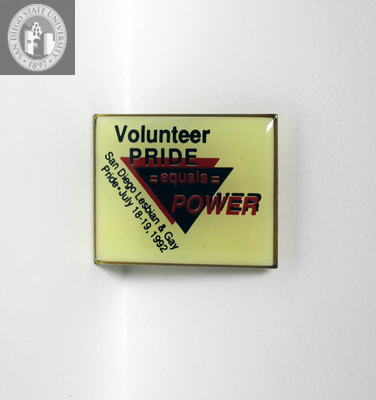 "Volunteer pride =equals= power," 1992