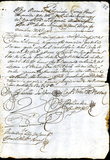 Urrutia de Vergara Papers, page 75, folder 16, volume 2, 1693