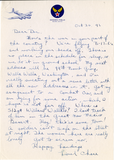 Letter from Lionel E. Chase, 1942