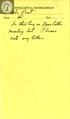 Letter from Maurice J. Kahan, 1942