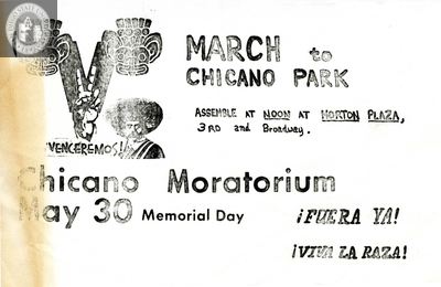 March to Chicago Park, Chicano Moratorium