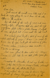 Letter from Gordon Clark Chamberlain, 1942