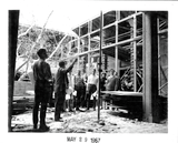 Aztec Center construction site tour, 1967