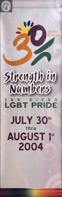 "30 years of pride, Strength in Numbers, 2004"