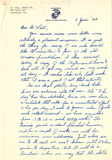 Letter from Charles Perry DeLong, 1942