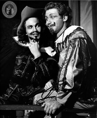 Jim Bob McQueen and Gene Tyrnauer in Much Ado About Nothing, 1958